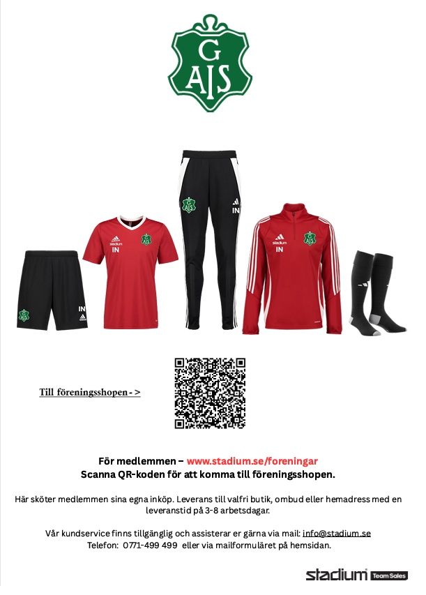 QR-kod klubbkläder
