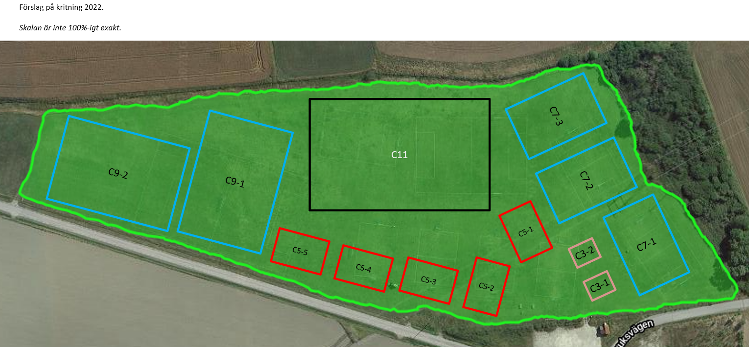 Layout, Trekanten 2022